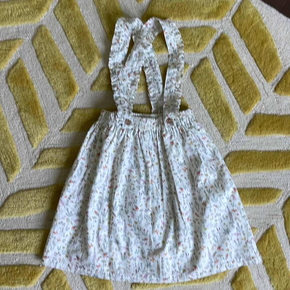 Olivier London Girls Skirt w/Suspenders Size 9/10